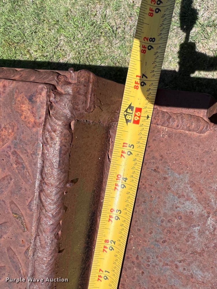 image for item DJ7659 1981 Multi Tech  drop deck equipment trailer