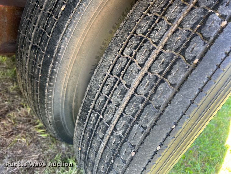 image for item DJ7659 1981 Multi Tech  drop deck equipment trailer