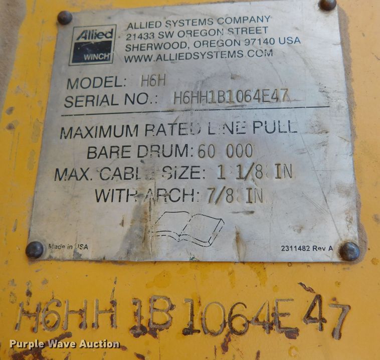 image for item DJ7661 2011 John Deere 850K WT  dozer