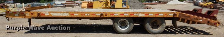 image for item DK0481 2005 Towmaster T-18  equipment trailer