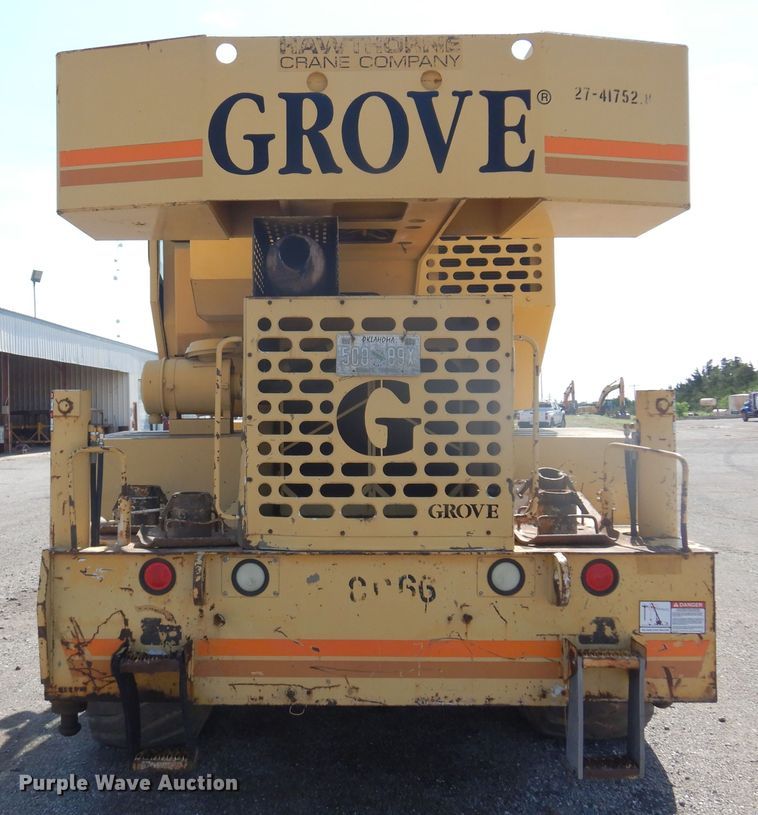 image for item DN0332 1995 Grove RT530D  crane
