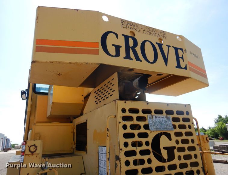 image for item DN0332 1995 Grove RT530D  crane