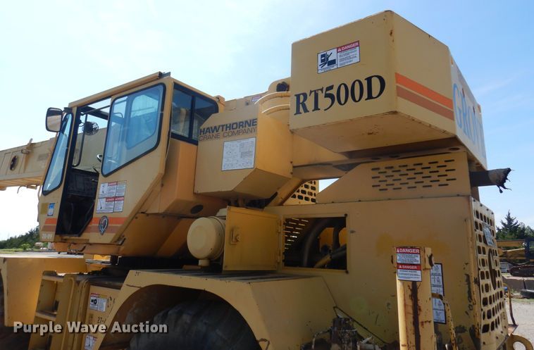 image for item DN0332 1995 Grove RT530D  crane