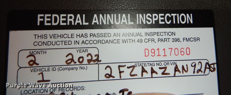 image for item DN1593 2002 Sterling LT9511  dump truck