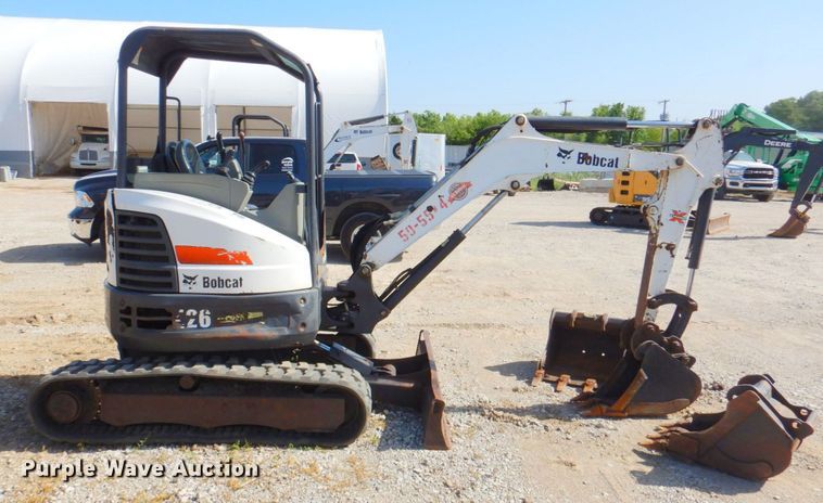 image for item DP4291 2015 Bobcat E26  mini excavator
