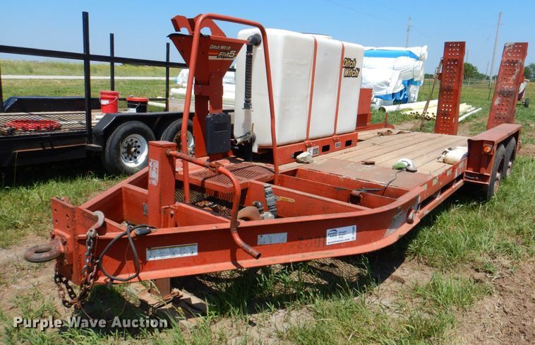 image for item DP4309 2006 Belshe T16  equipment trailer