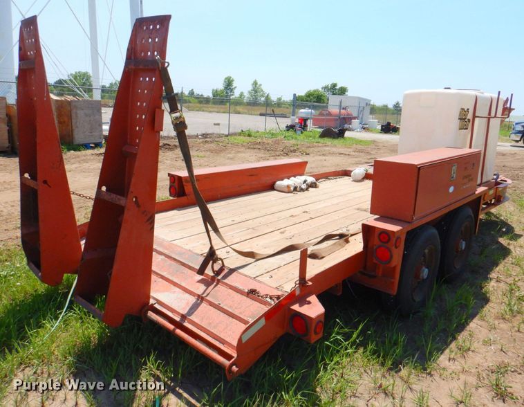 image for item DP4309 2006 Belshe T16  equipment trailer