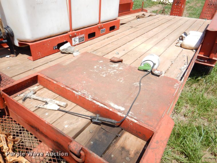 image for item DP4309 2006 Belshe T16  equipment trailer