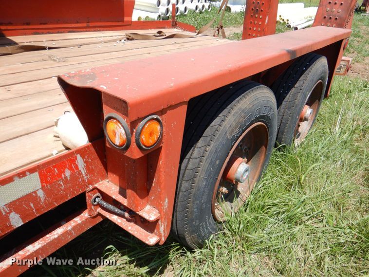 image for item DP4309 2006 Belshe T16  equipment trailer