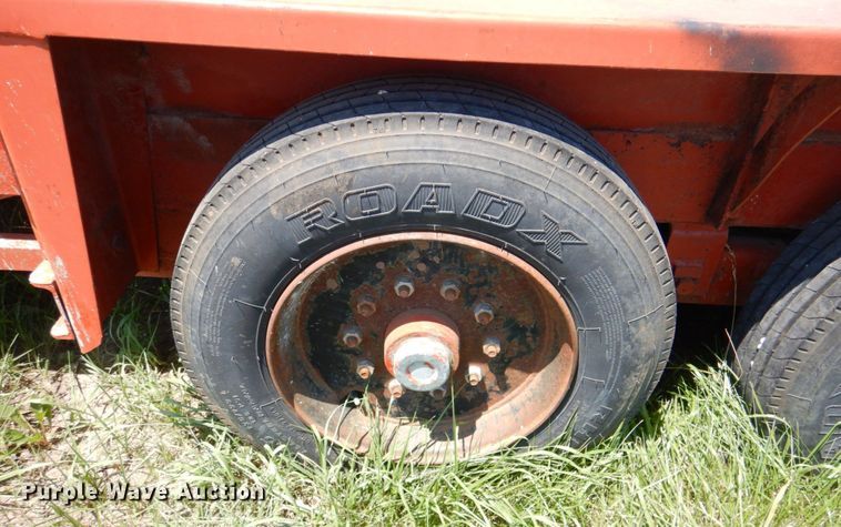 image for item DP4309 2006 Belshe T16  equipment trailer