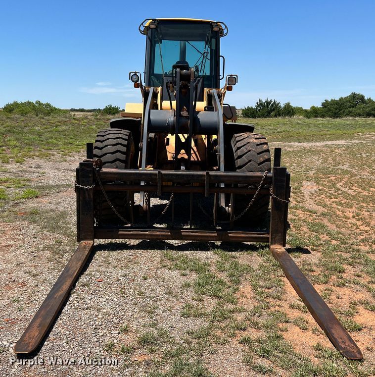 image for item DR1561 2005 John Deere 624J  wheel loader
