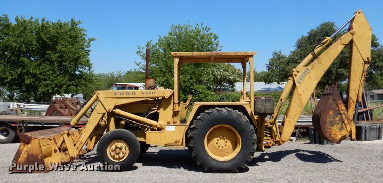 image for item DR1867 Ford 5550  backhoe