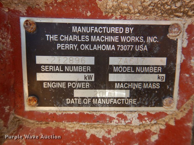 image for item DR1868 Ditch Witch 6510DD  rock saw