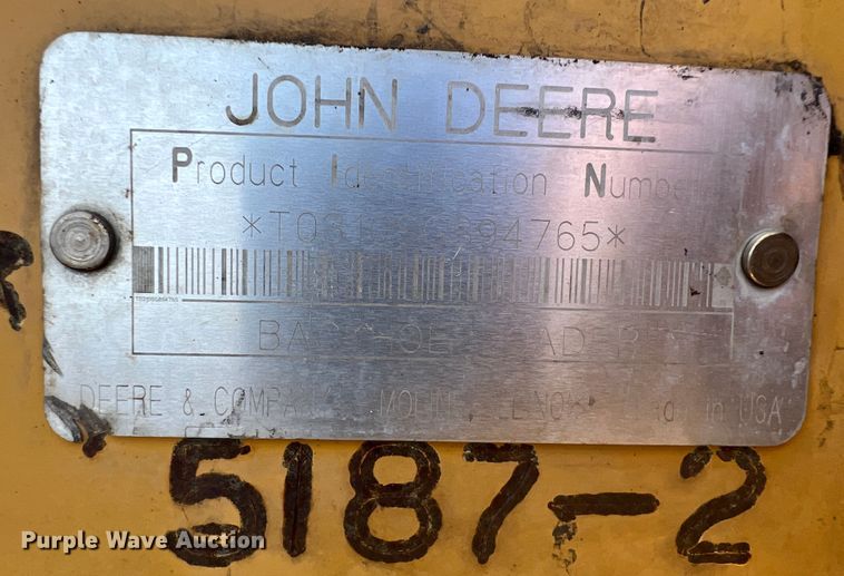 image for item HL9122 2001 John Deere 310SG  backhoe