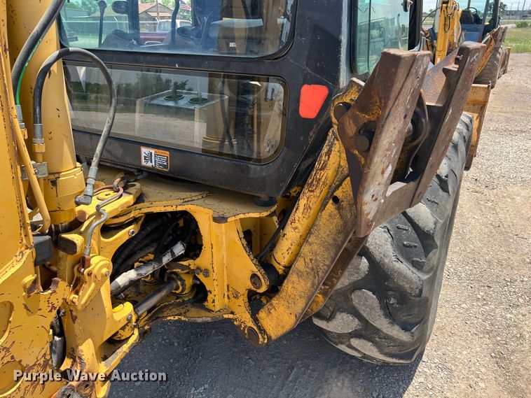 image for item HL9123 1997 John Deere 410E  backhoe