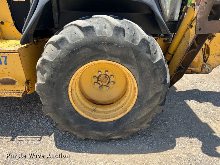 image for item HL9123 1997 John Deere 410E  backhoe