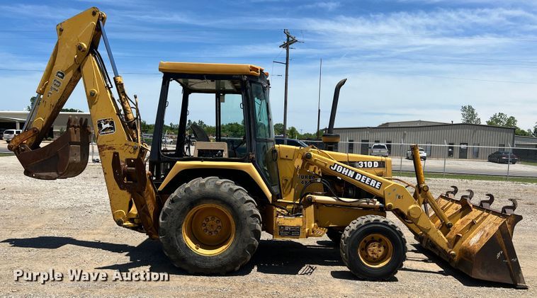 image for item HL9125 1995 John Deere 310D  backhoe
