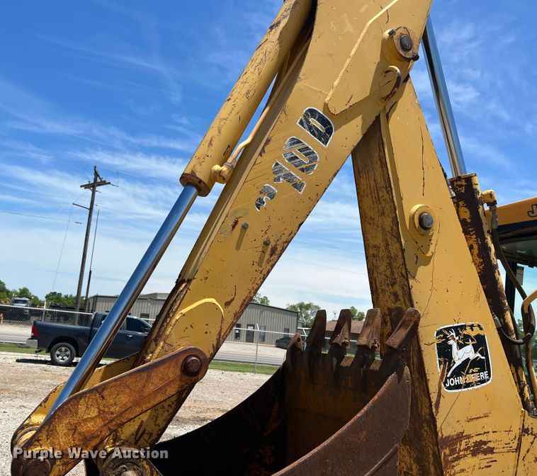 image for item HL9125 1995 John Deere 310D  backhoe
