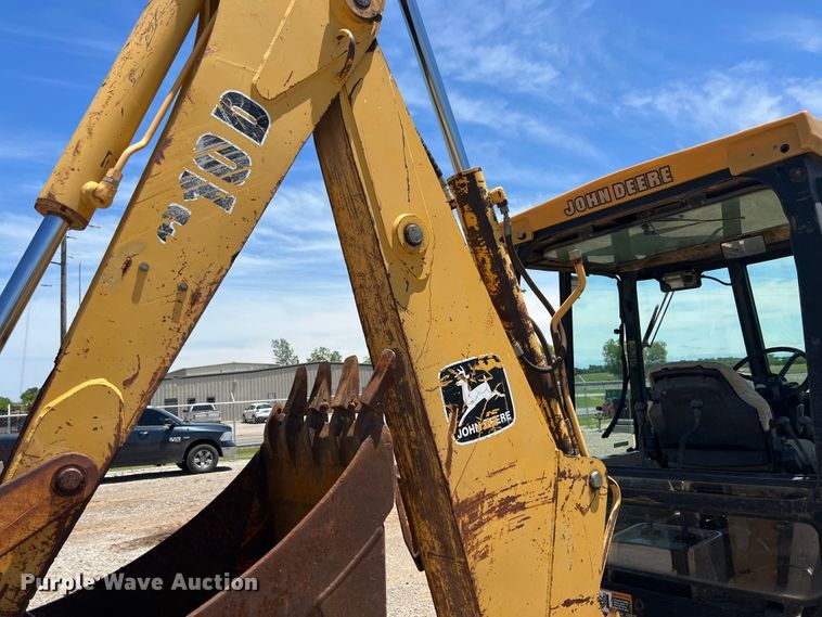 image for item HL9125 1995 John Deere 310D  backhoe