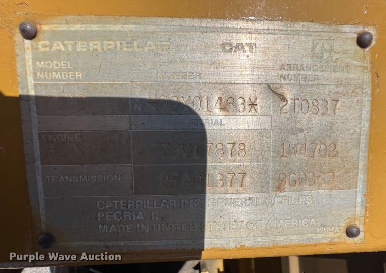 image for item HL9127 1988 Caterpillar 613C  elevating scraper