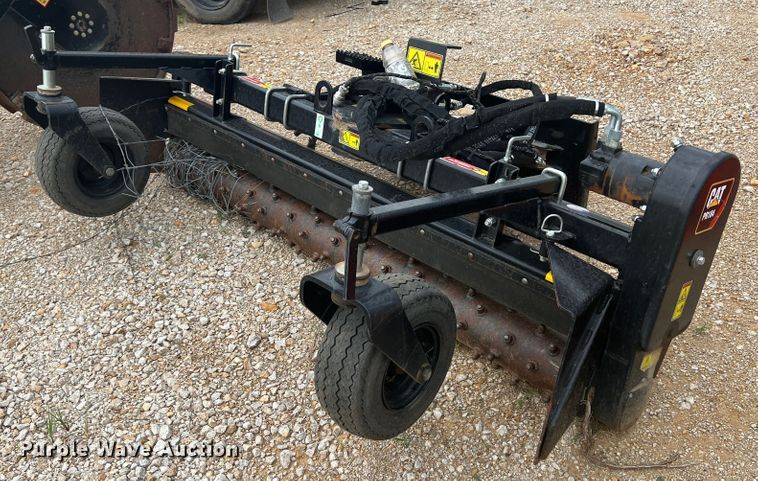 image for item HL9201 Caterpillar PR184  skid steer power rake