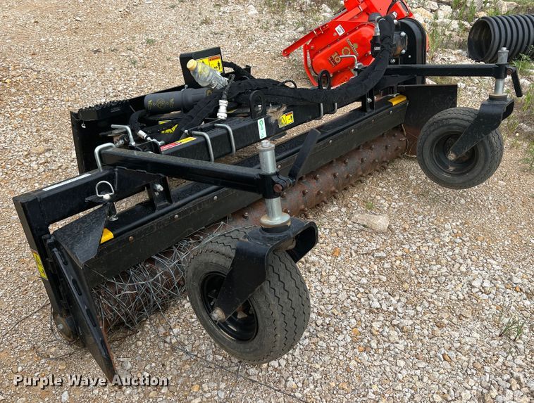 image for item HL9201 Caterpillar PR184  skid steer power rake