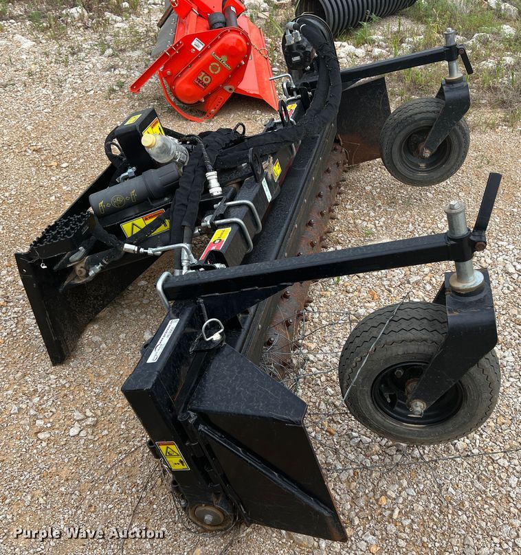 image for item HL9201 Caterpillar PR184  skid steer power rake