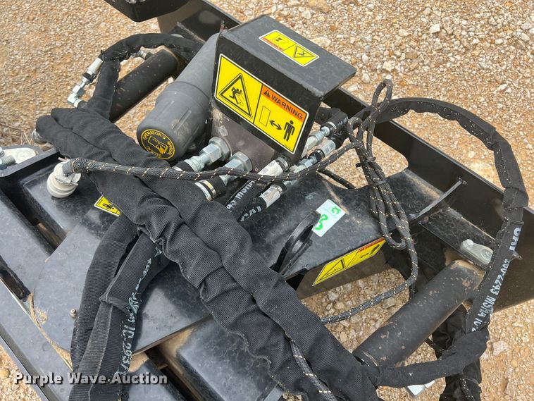 image for item HL9201 Caterpillar PR184  skid steer power rake