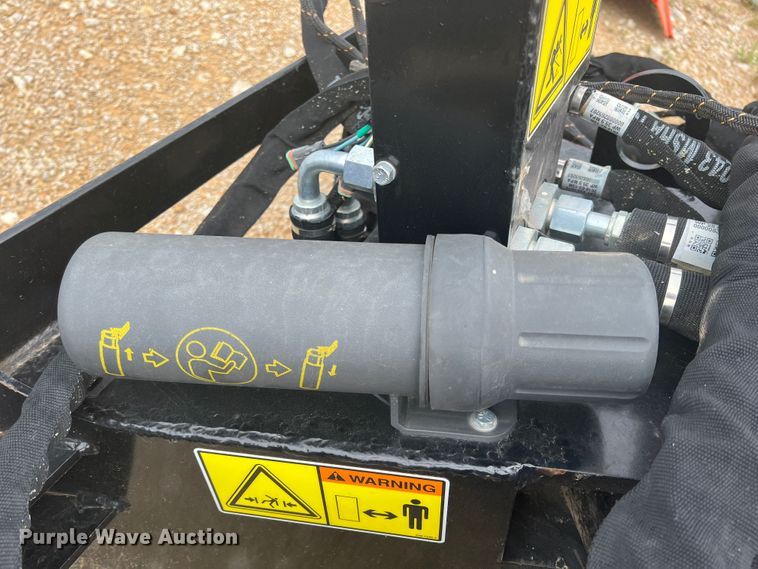 image for item HL9201 Caterpillar PR184  skid steer power rake