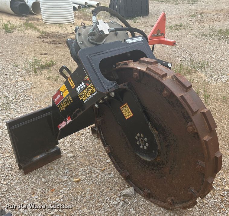 image for item HL9202 Trench Grader SP42  skid steer trench compactor