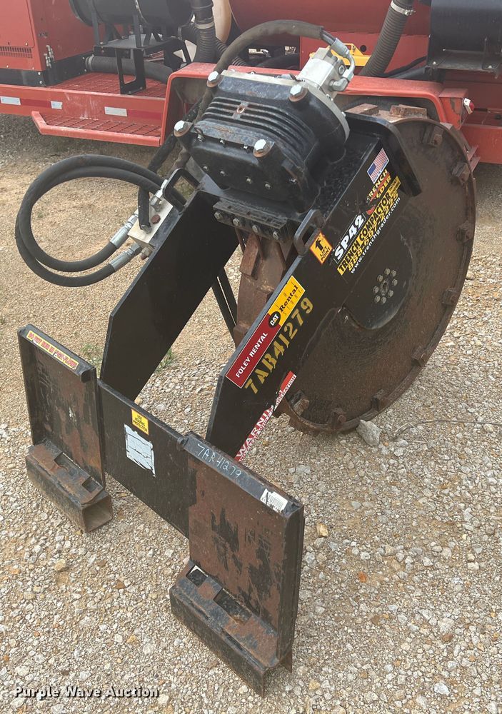 Trench Grader SP42 skid steer trench compactor in Fredonia, KS Item