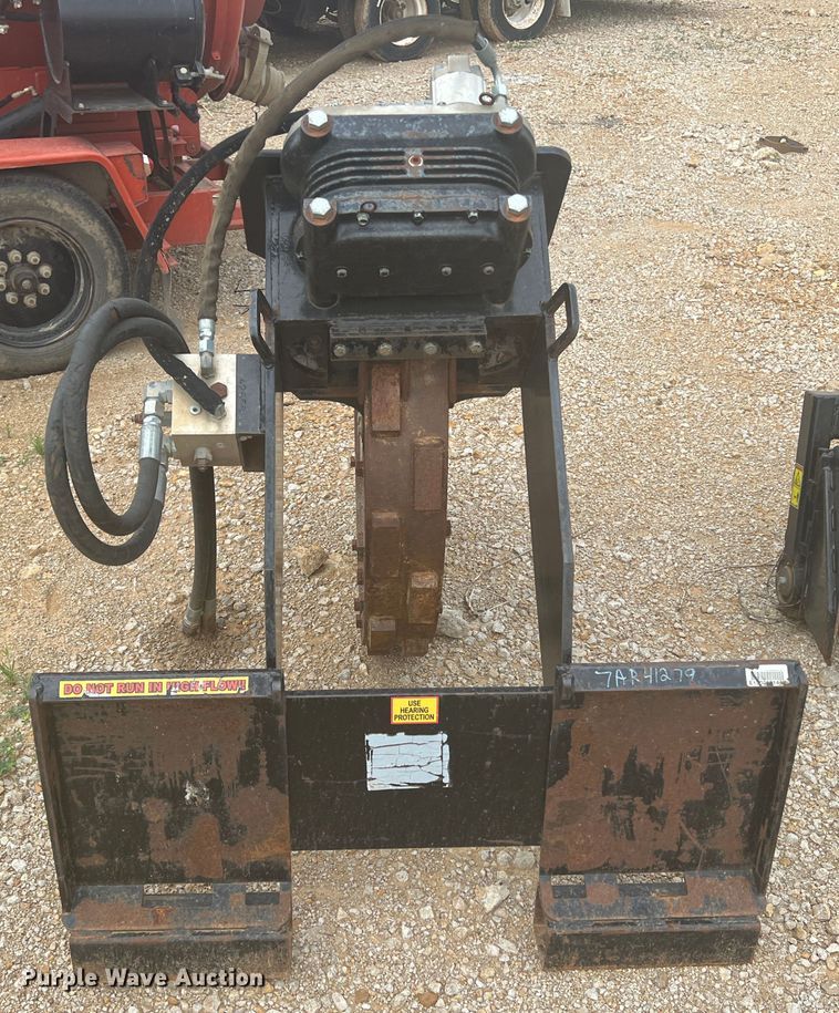 image for item HL9202 Trench Grader SP42  skid steer trench compactor