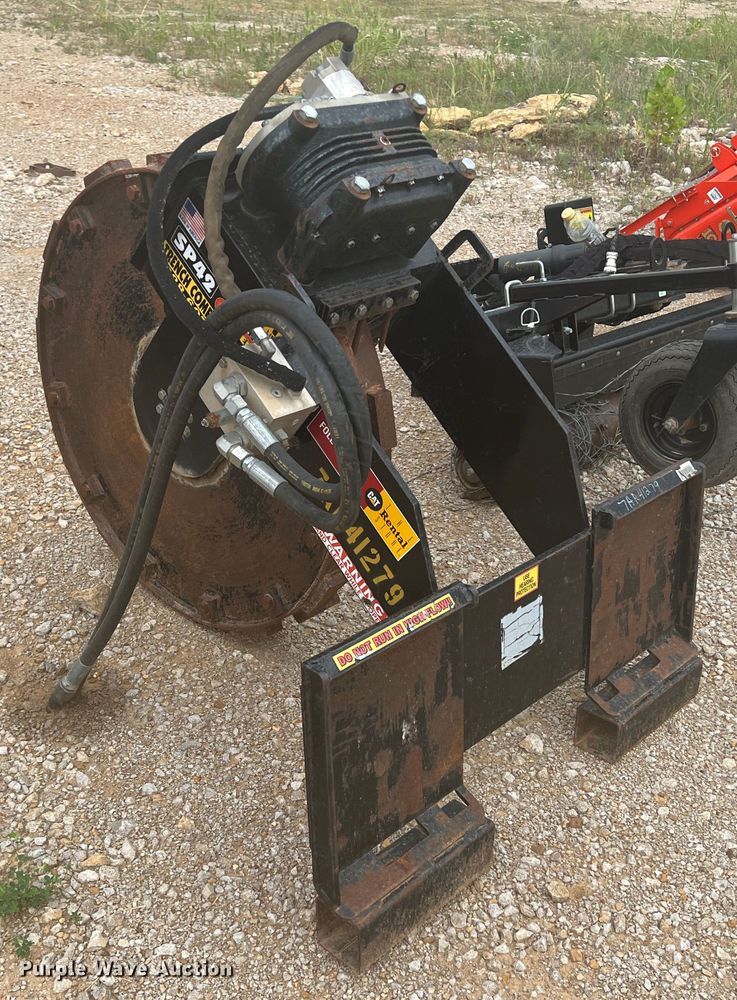 image for item HL9202 Trench Grader SP42  skid steer trench compactor