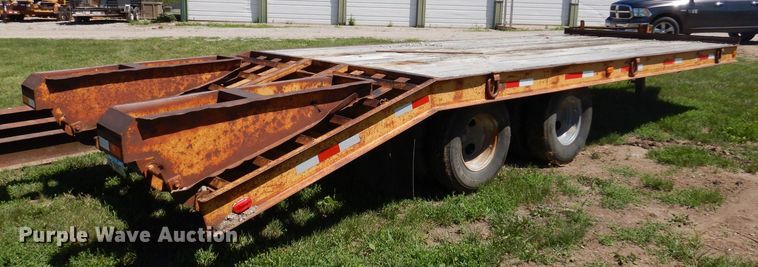 image for item JH9706 1986 Belshe  equipment trailer