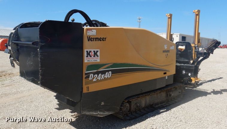 image for item JH9710 2016 Vermeer D24x40 Series III  directional boring unit