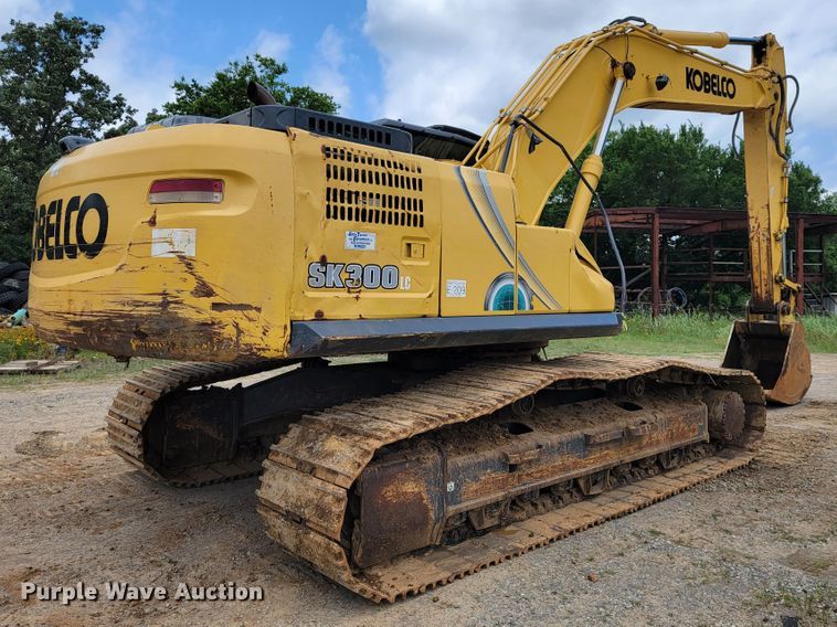 image for item JL9390 2017 Kobelco SK300LC-10  excavator