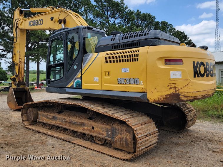 image for item JL9390 2017 Kobelco SK300LC-10  excavator