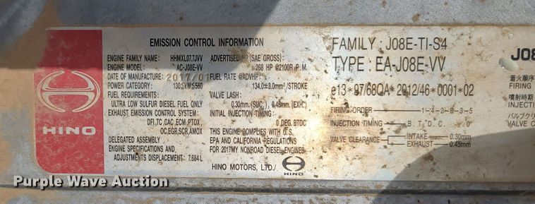 image for item JL9390 2017 Kobelco SK300LC-10  excavator