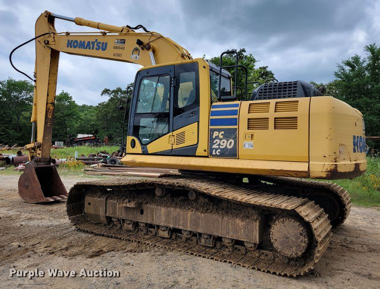 image for item JL9392 2011 Komatsu PC290LC-10  excavator