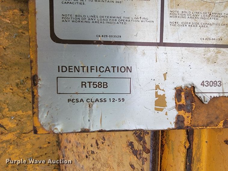 image for item JL9395 Grove RT58B  crane