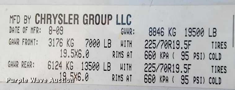 image for item JL9400 2009 Dodge Ram 5500HD  bucket truck