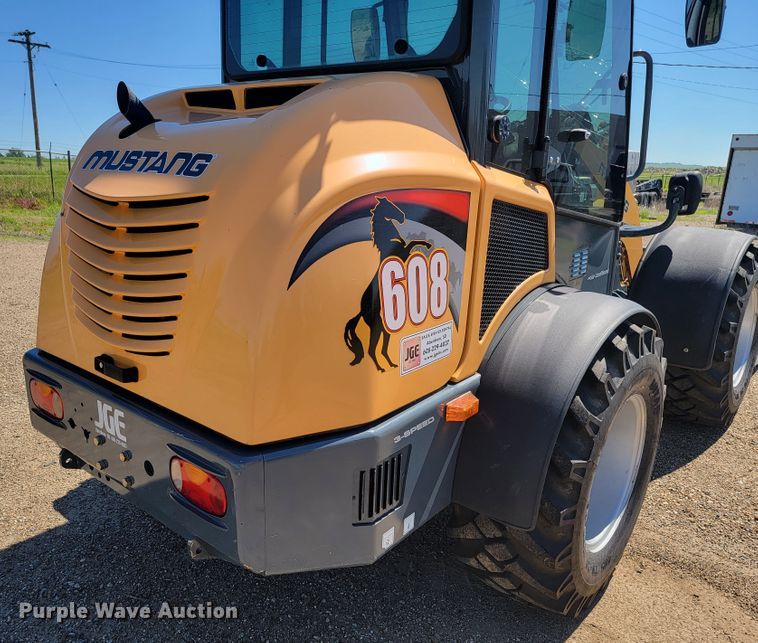 image for item KA9305 2016 Mustang 608  wheel loader