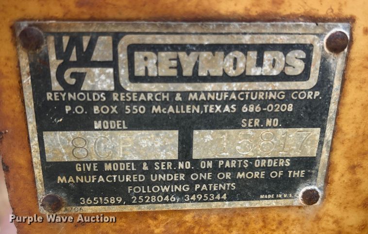 image for item KC9910 1983 Reynolds 8CF  scraper