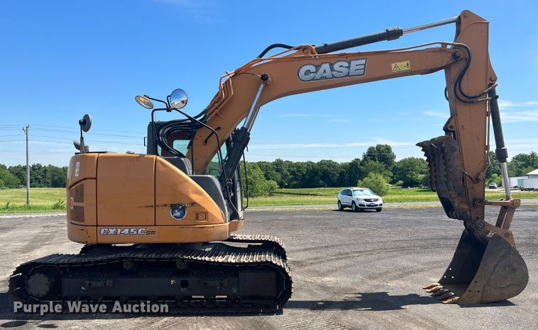 image for item KC9912 2013 Case CX145C SR  excavator