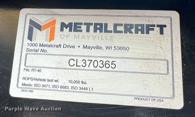 image for item KC9929 2019 ASV RT40-Posi Track  tracked skid steer loader