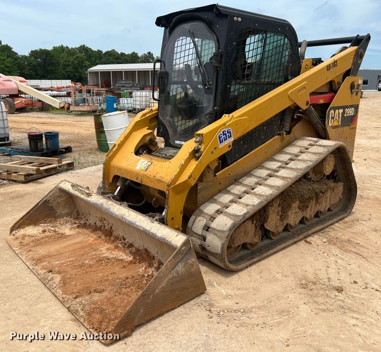 image for item KC9939 2018 Caterpillar 299D2  skid steer loader