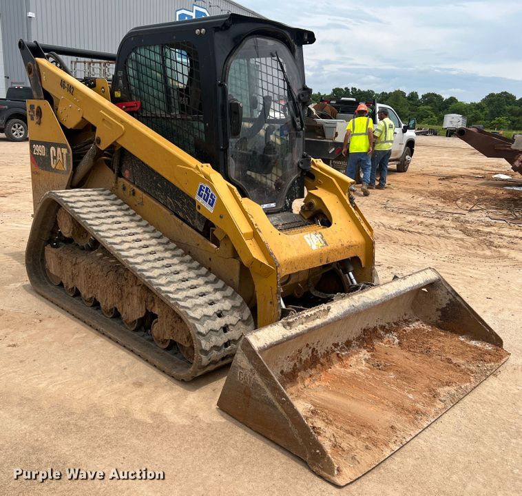 image for item KC9939 2018 Caterpillar 299D2  skid steer loader