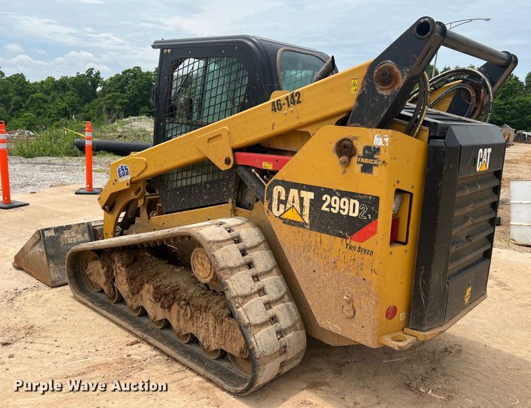 image for item KC9939 2018 Caterpillar 299D2  skid steer loader