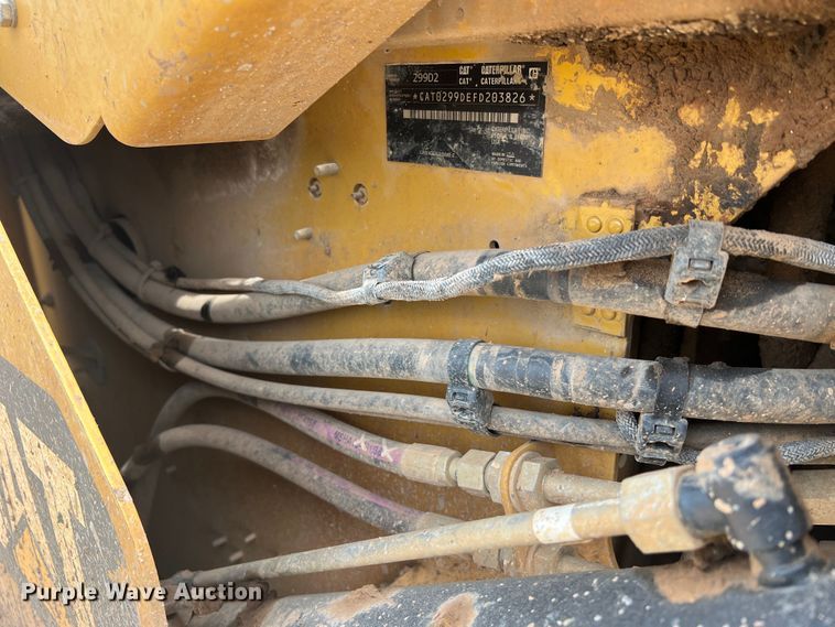 image for item KC9939 2018 Caterpillar 299D2  skid steer loader