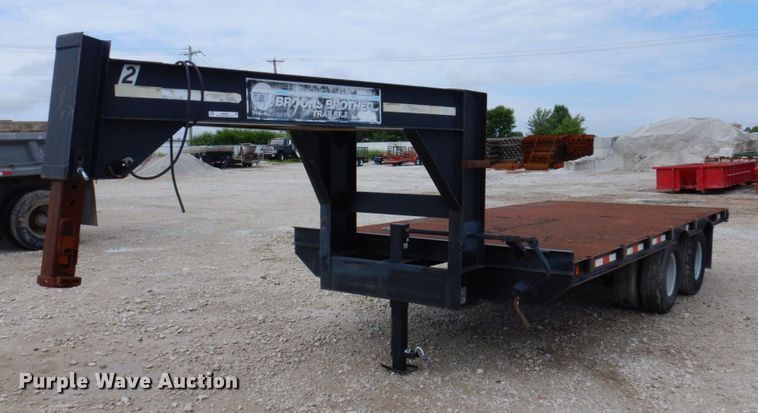 image for item KR9268 1997 Brooks Brothers  equipment trailer